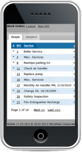 Mobile CMMS Software Phone